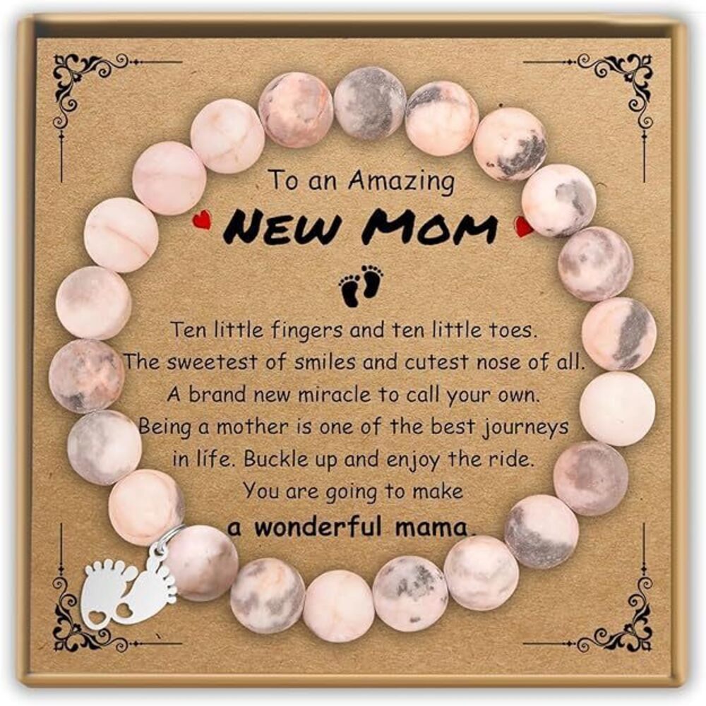 New Mom Gifts As Mom To Be Gifts For Women After Birth, New Mama Bracelet For